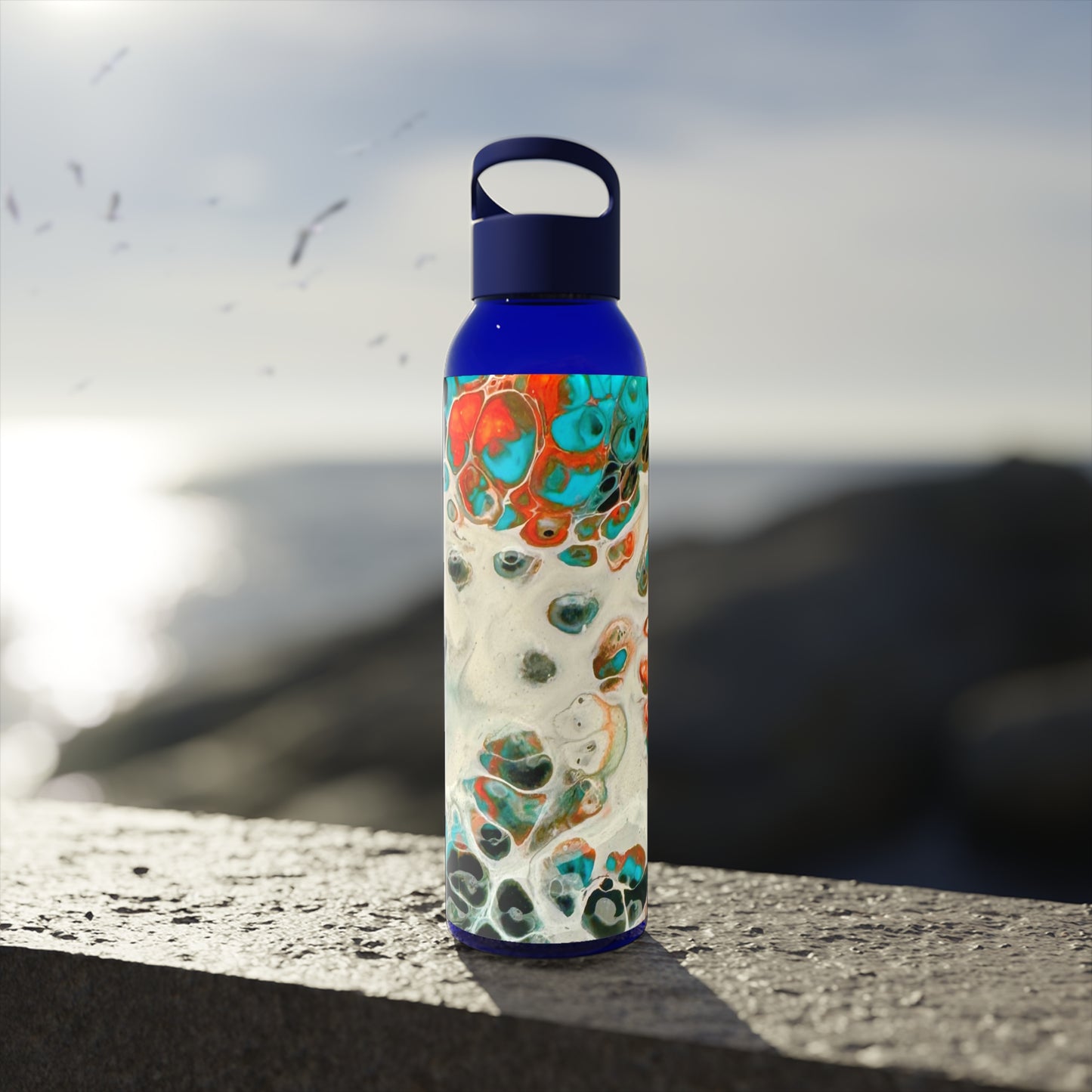 Abstract Water Bottle