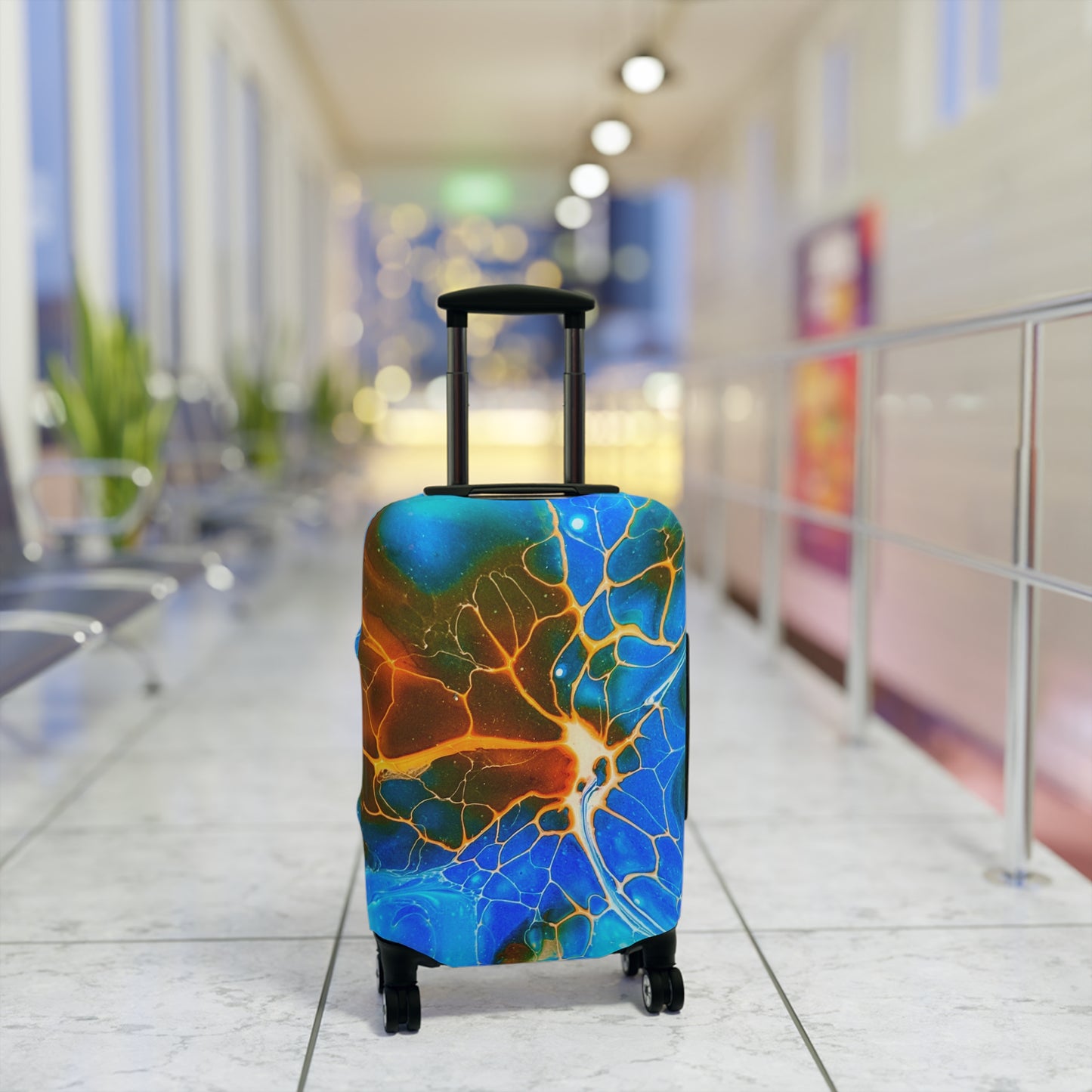 Colorful Luggage Cover, Suitcase Protector