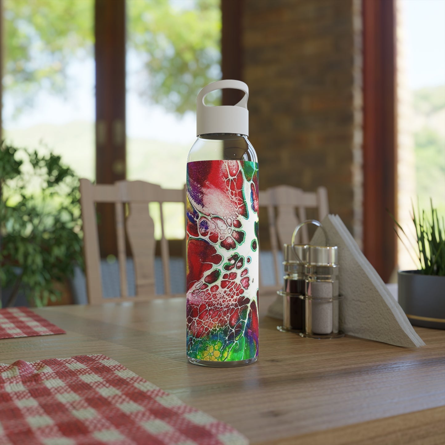 Abstract Water Bottle