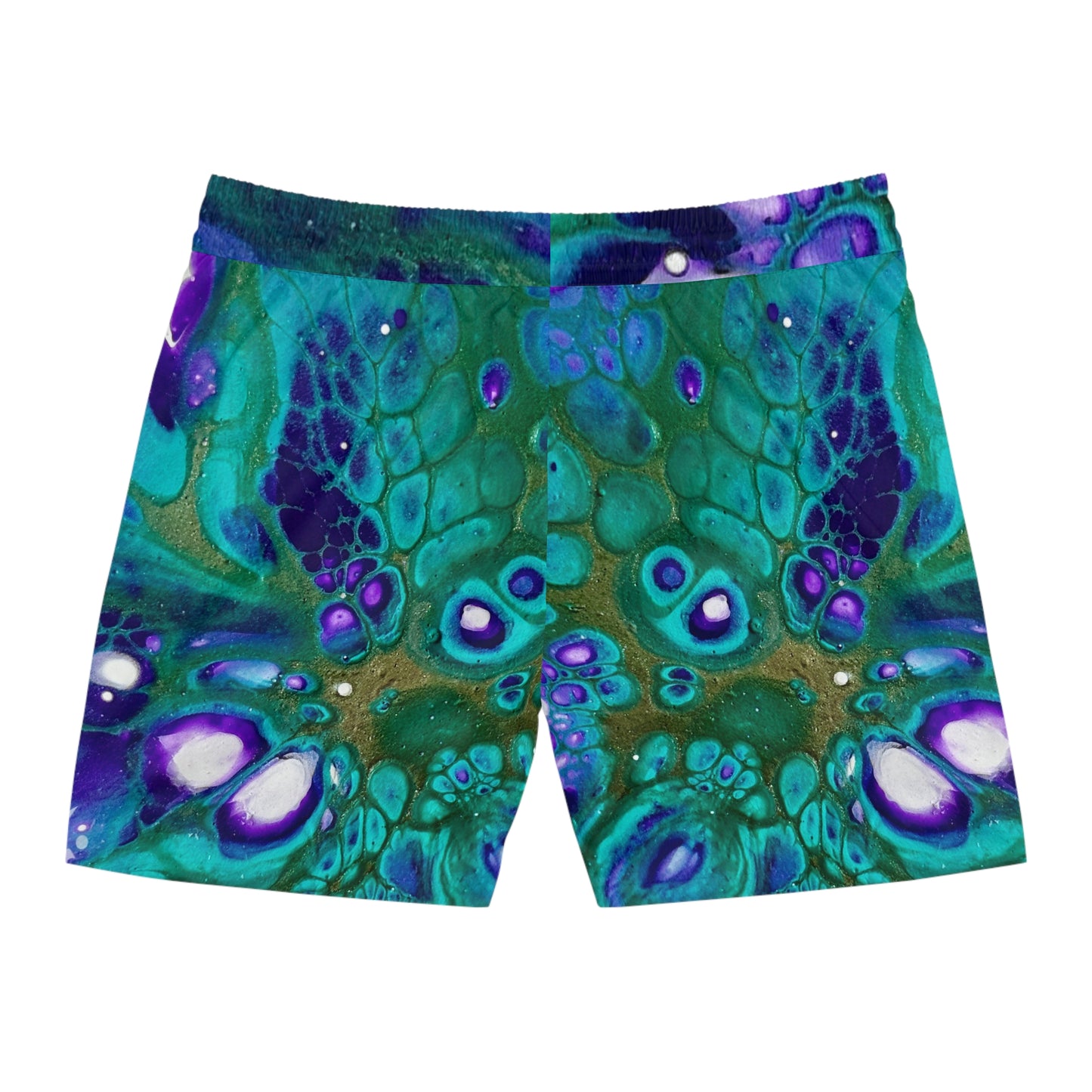 Men's Vibrant Swim Shorts, Pool Wear, Swim Trunks