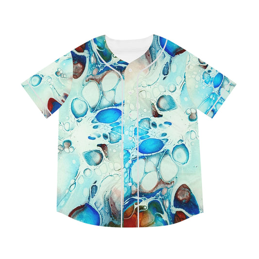 Bold Colorful Men's Baseball Jersey