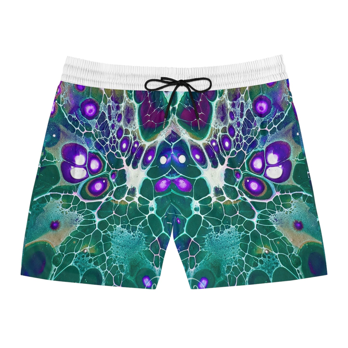 Men's Vibrant Swim Shorts, Pool Wear, Swim Trunks