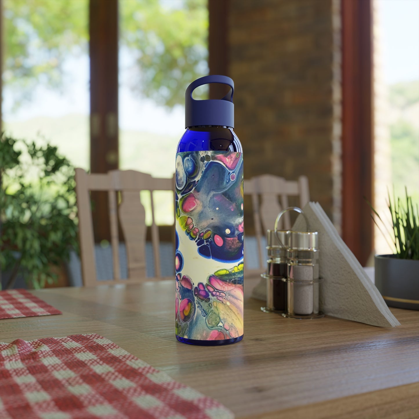 Abstract Water Bottle