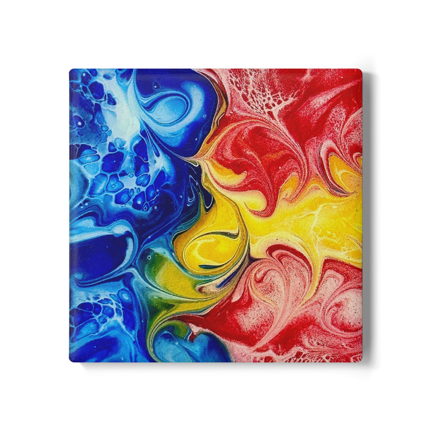 Ceramic Coaster Set "Our take on the Newfoundland Flag"