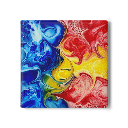 Ceramic Coaster Set "Our take on the Newfoundland Flag"