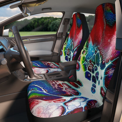 Abstract Car Seat Covers