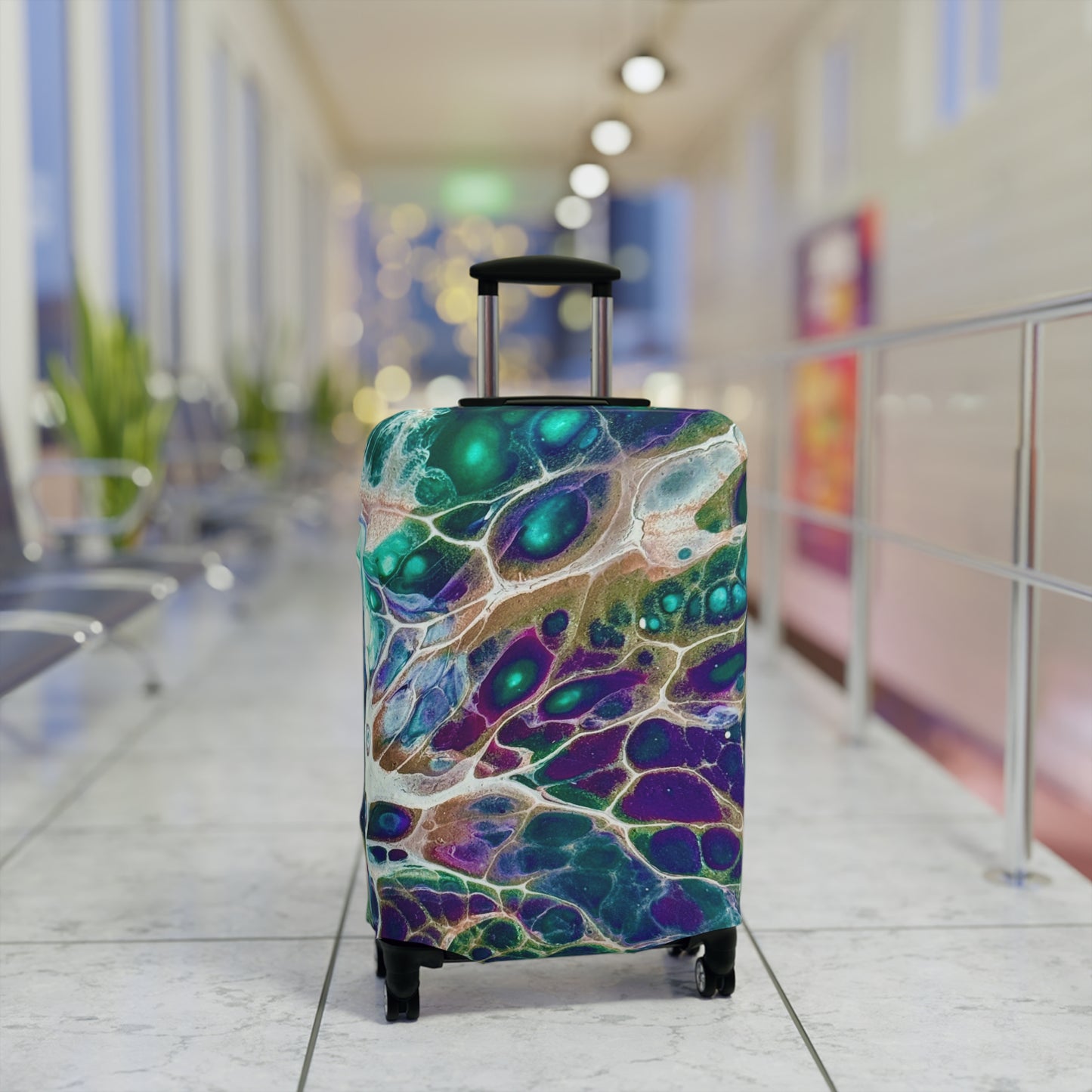 Colorful Luggage Cover, Suitcase Protector
