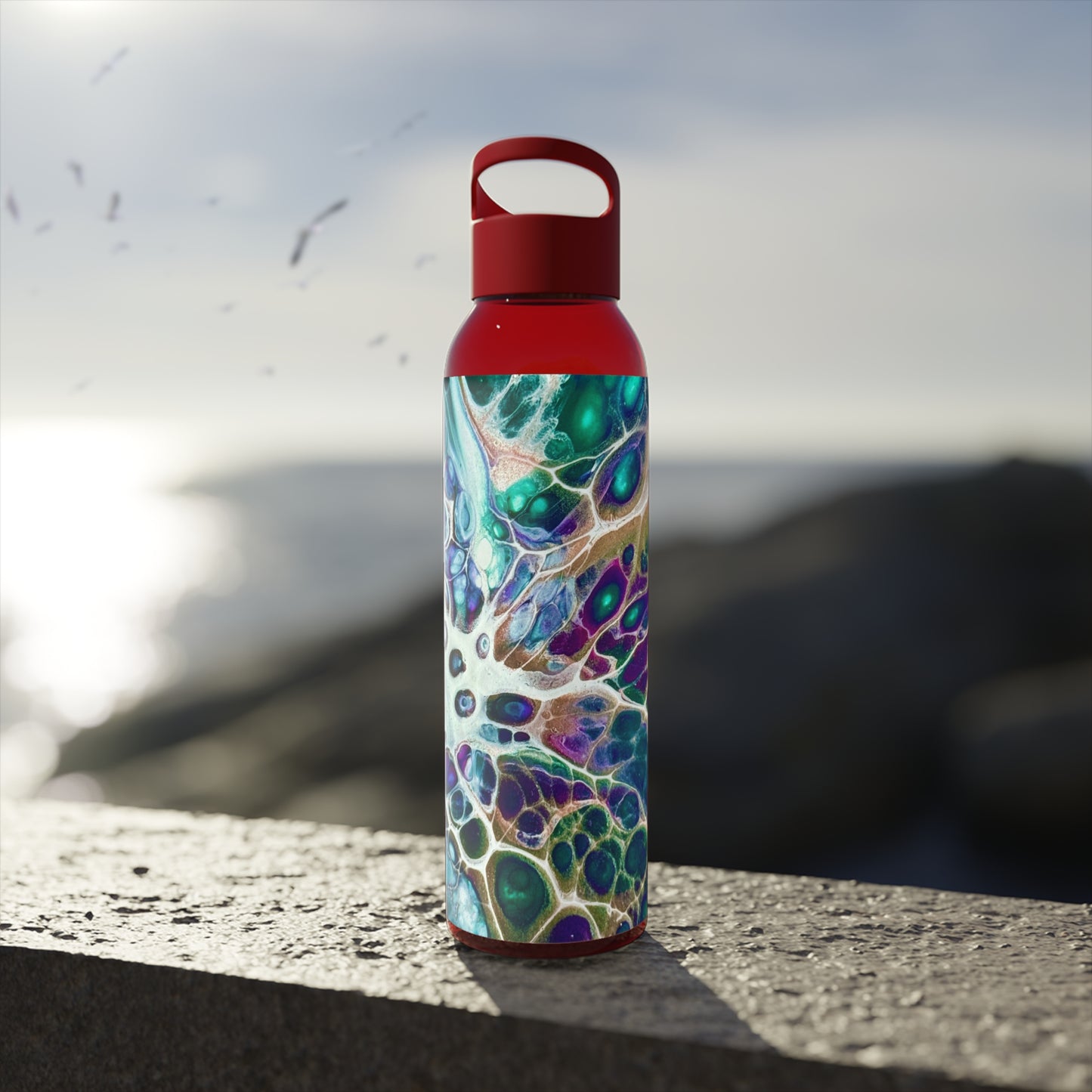 Abstract Water Bottle