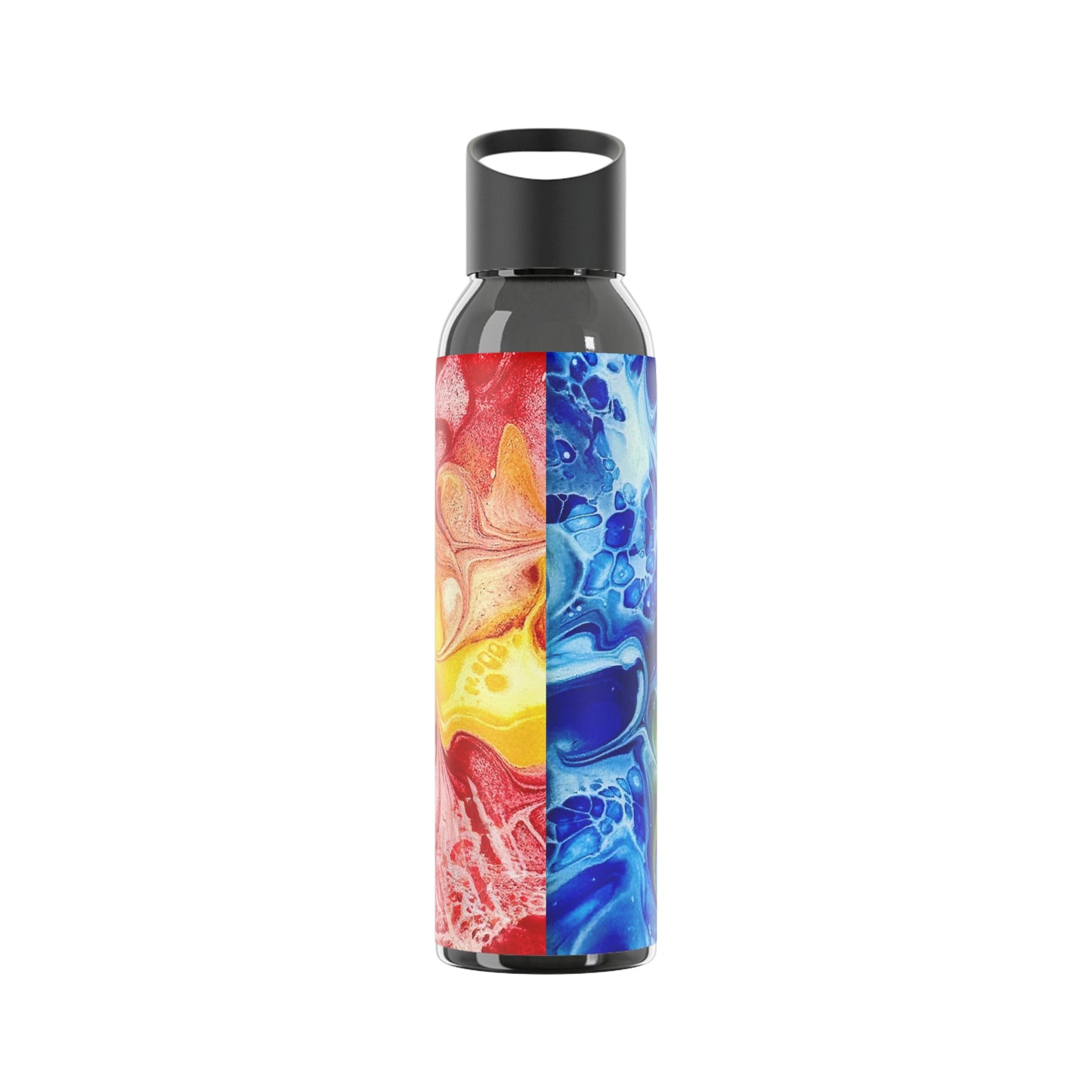 Abstract Water Bottle "Our take on the Newfoundland flag"
