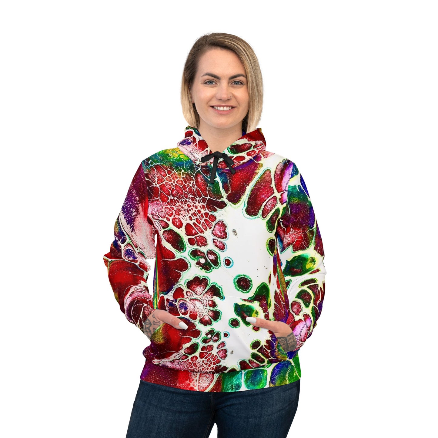 Vibrant Artistic Unisex Hoodie