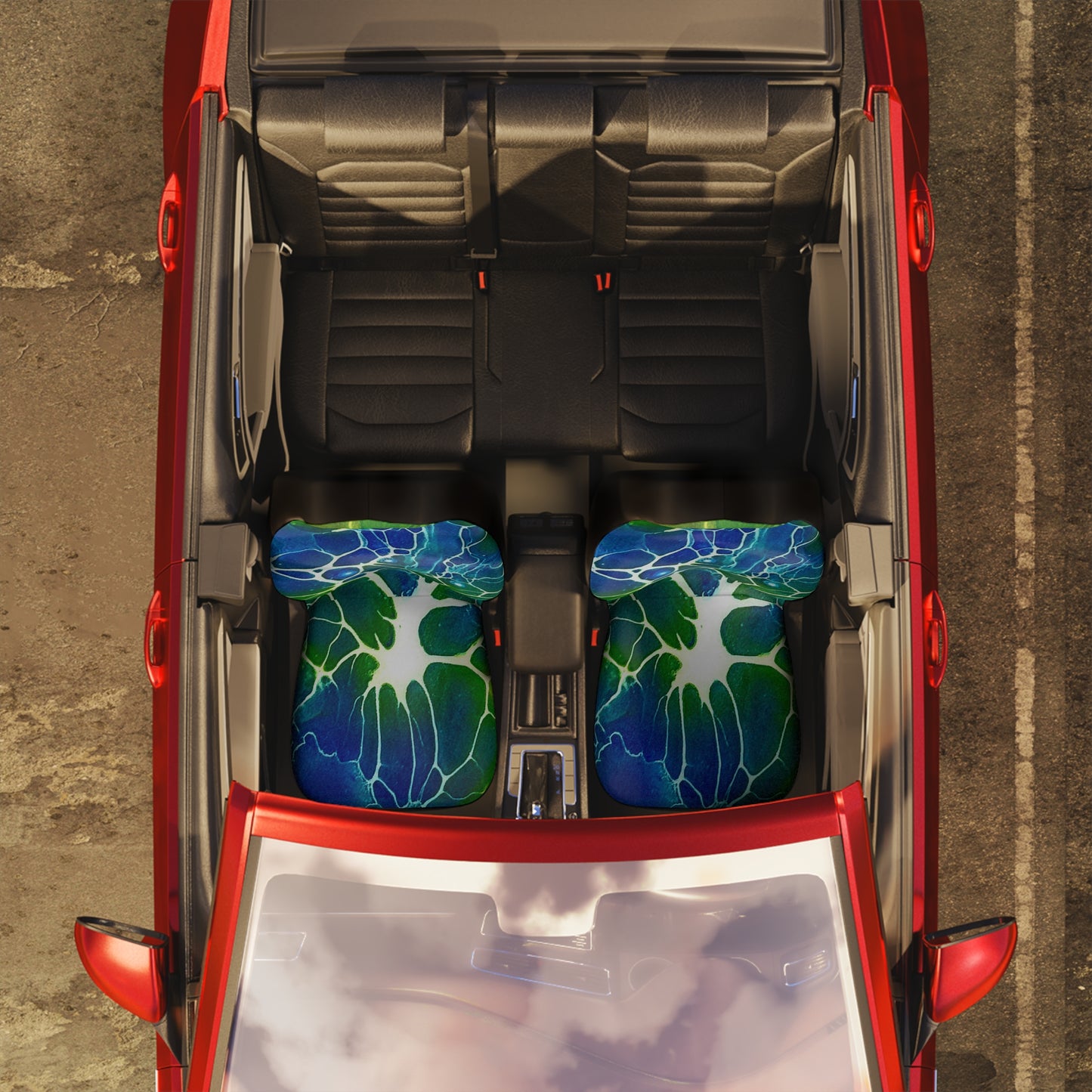 Abstract Car Seat Covers