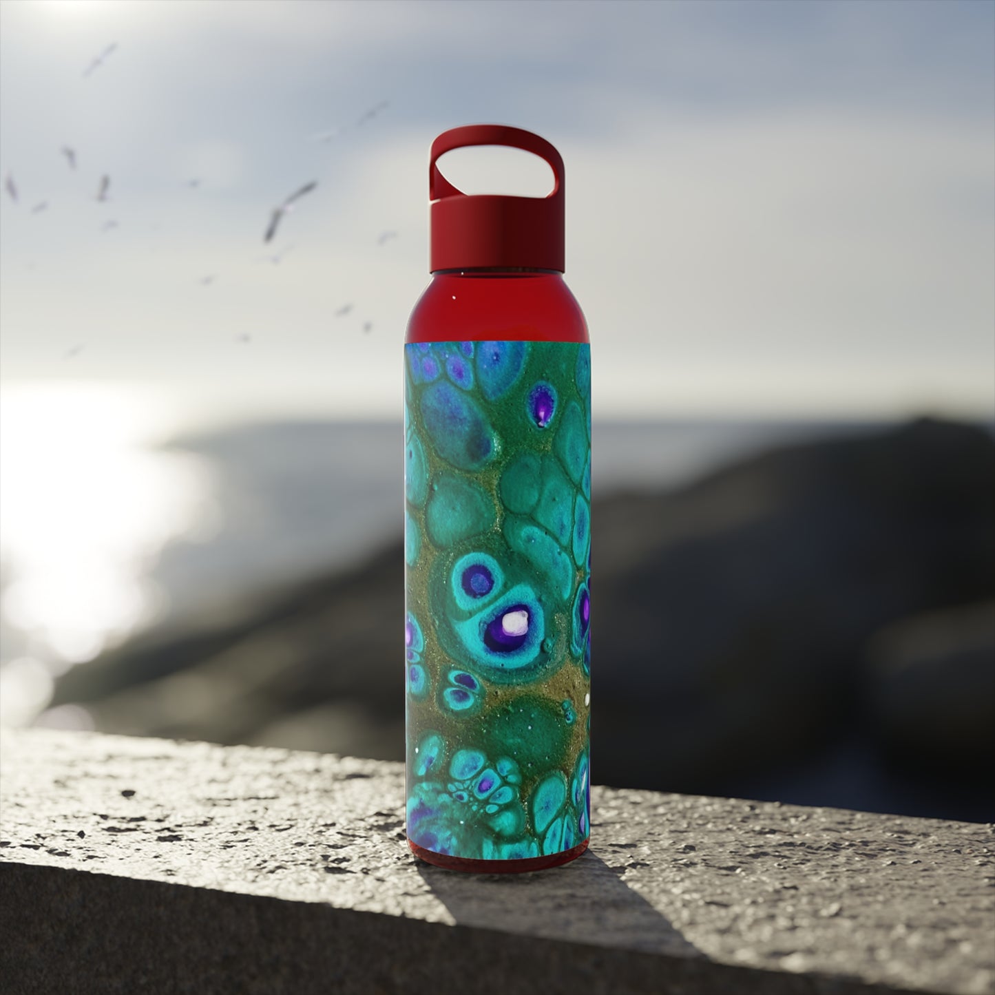 Abstract Water Bottle
