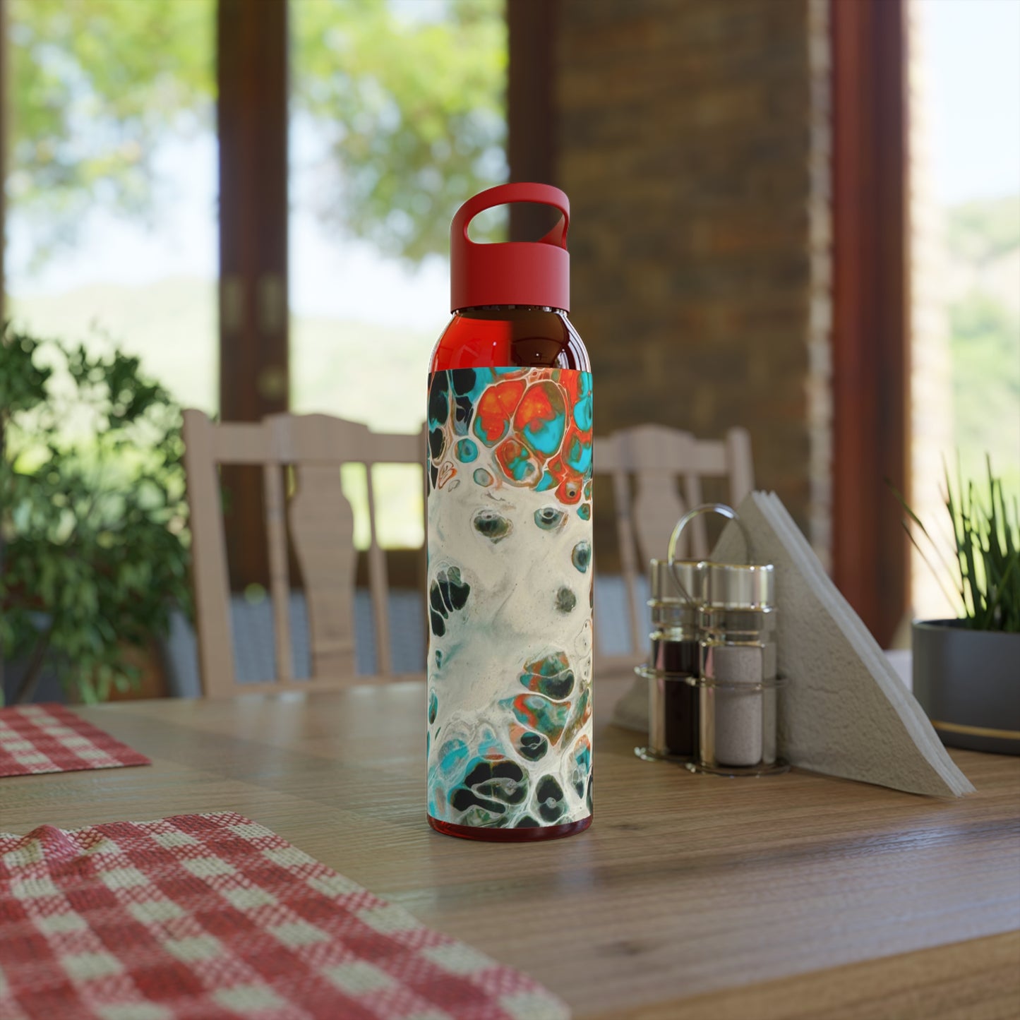 Abstract Water Bottle