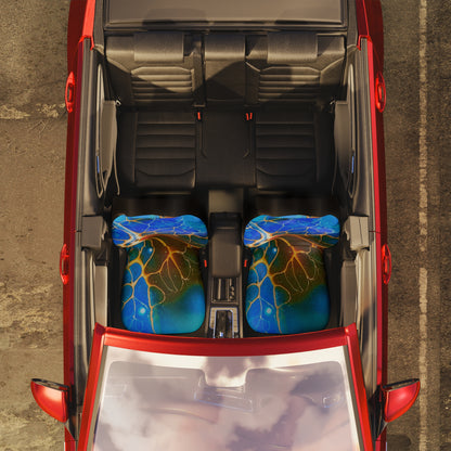 Abstract Car Seat Covers