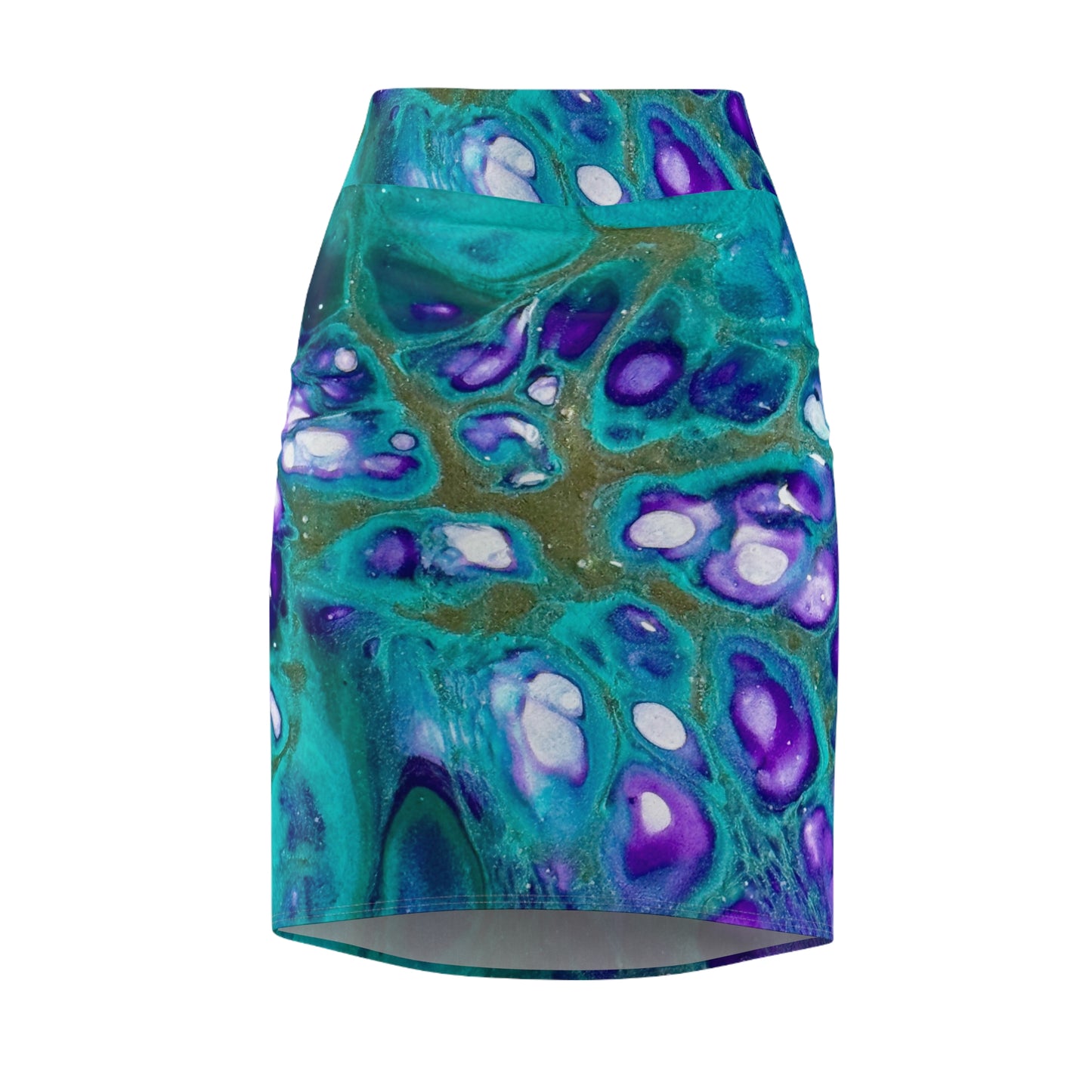 Vibrant Abstract Skirt
