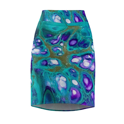 Vibrant Abstract Skirt
