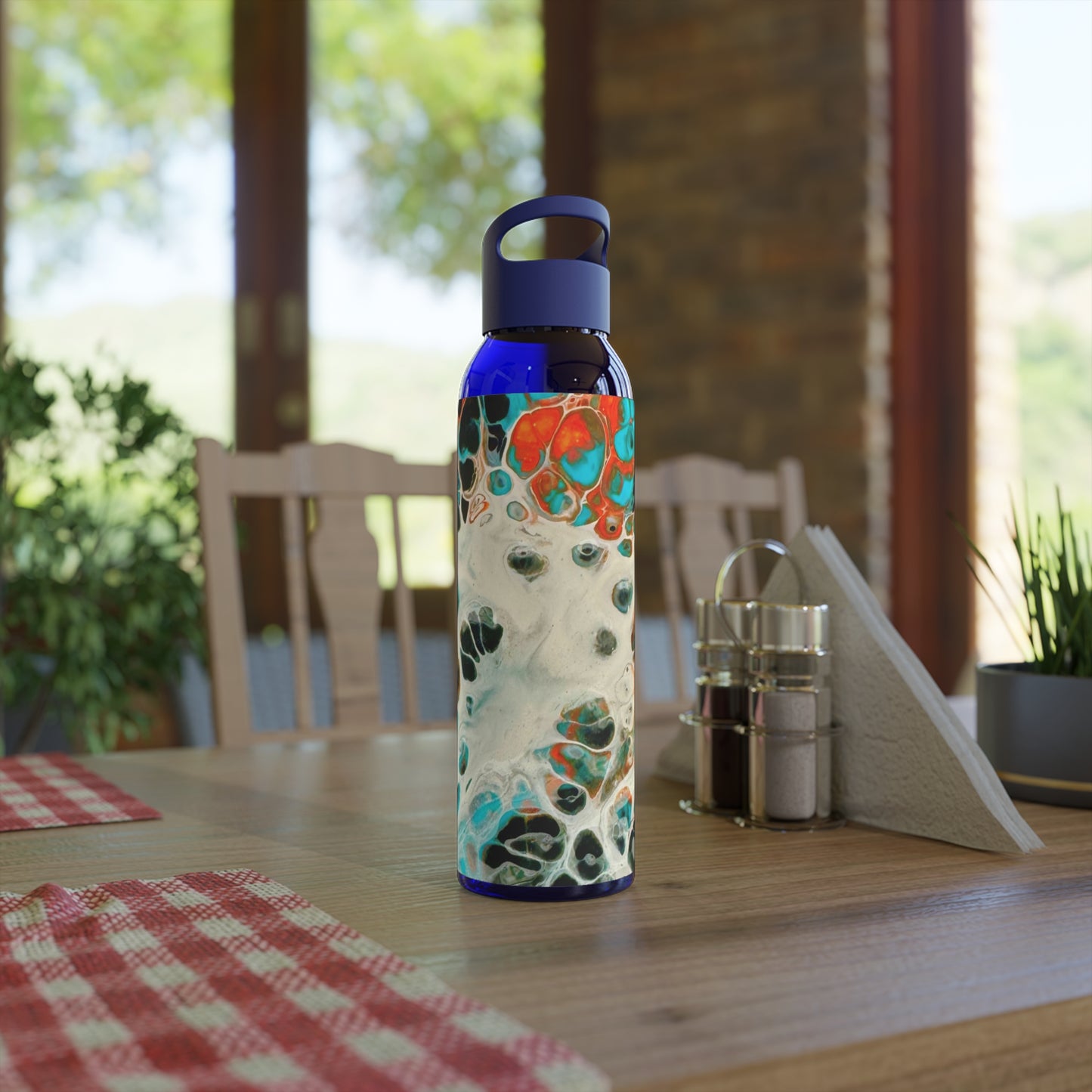 Abstract Water Bottle