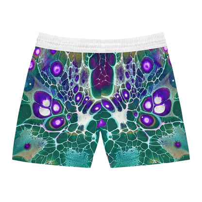 Men's Vibrant Swim Shorts, Pool Wear, Swim Trunks