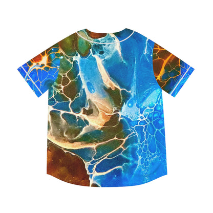 Bold Colorful Men's Baseball Jersey