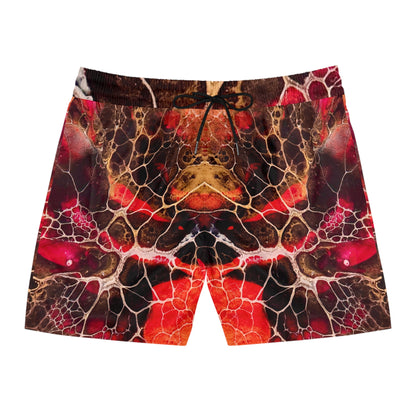 Men's Vibrant Swim Shorts, Pool Wear, Swim Trunks