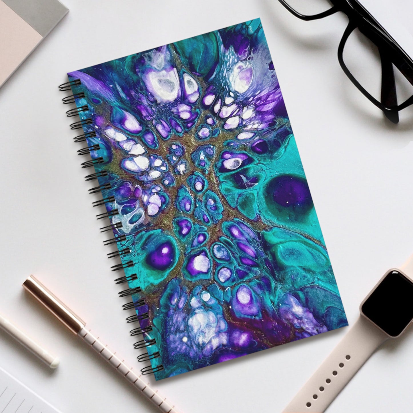 Colorful Spiral Journal